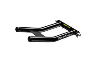 Black MotorMate transom saver alternative for Evinrude